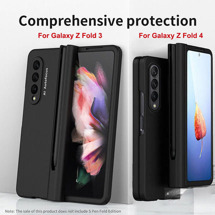 Full Cover Shockproof Hybrid Case w/ Pen Holder for Z Fold 4/3