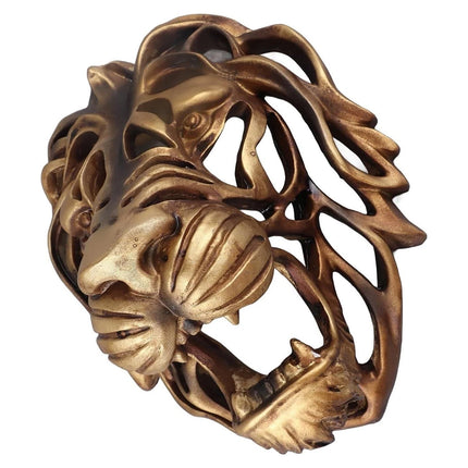 Wall Art Garden Ornament Lion Sculpture, Outdoor Home Decor Accessory Artwork