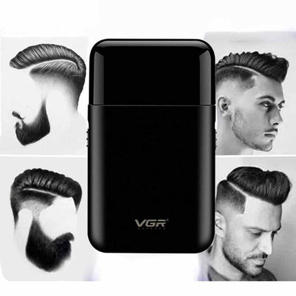 Men's Electric Shaver & Beard Trimmer, USB Rechargeable Portable