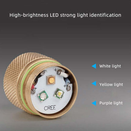 UV LED Torch Set 365 395NM Ultraviolet Light Jade Gem Inspection Lamp