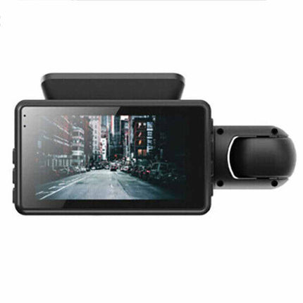 1080P Dual Lens Car Dash Cam Front and Rear Camera G Sensor DVR Recorder