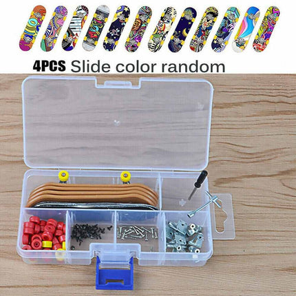 DIY Tech Deck Complete Fingerboard Mini Skate Set Toy Gift