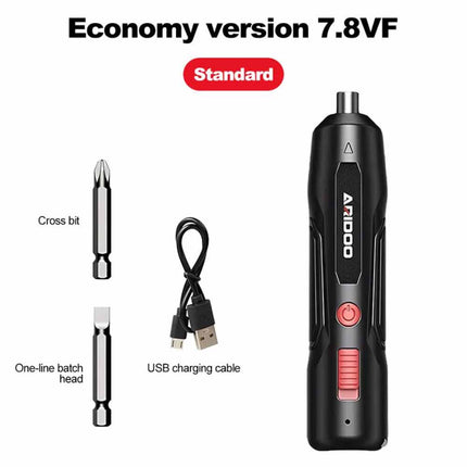 Cordless Mini Electric Screwdriver Drill USB Rechargeable Power Tool