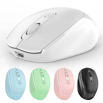 Rechargeable Silent Ergonomic 2.4G Dual Mode Bluetooth Mouse for PC