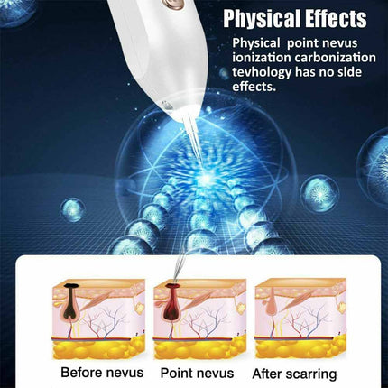 Laser Plasma Pen Skin Remover Machine LCD Freckle Mole Wart Dark Spot