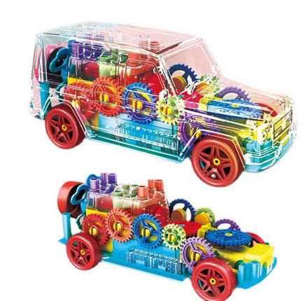 Cool Car Toy for Boys 2-8 Yrs, LED Light & Music, Xmas Gift