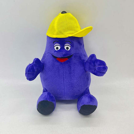 22cm Yellow Hat Plush Doll, Soft Short Plush Toy, Ideal Gift for Kids