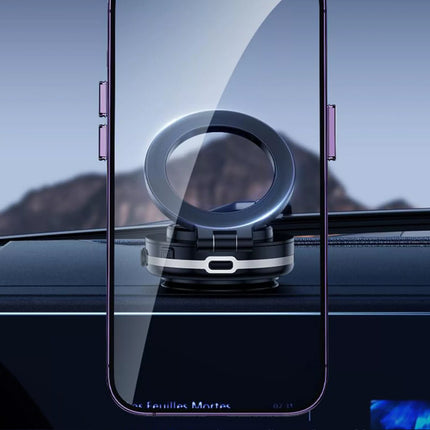 Magnetic Vacuum Car Phone Mount with Strong Suction Cup Holder