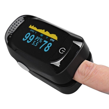 Professional Blood Oxygen Monitor Finger Pulse Oximeter Heart Rate