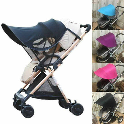 Adjustable Baby Stroller Sun Visor Shade Canopy for Pram & Car Seat
