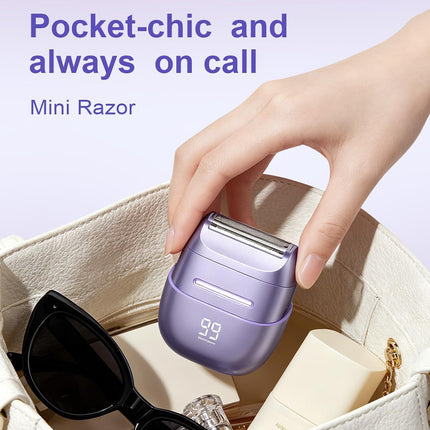 Waterproof Electric Razor for Women, Sensitive Skin Lady Shaver