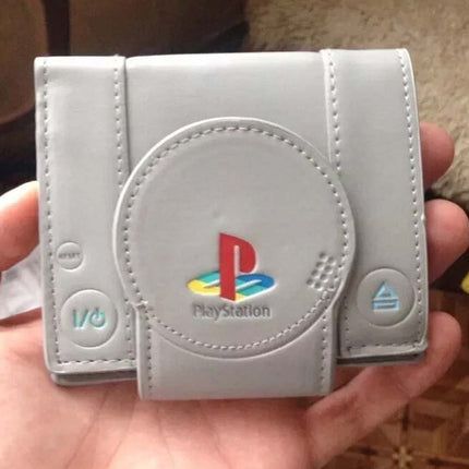 New Sony PlayStation Console Shaped Double Fold Wallet for Students