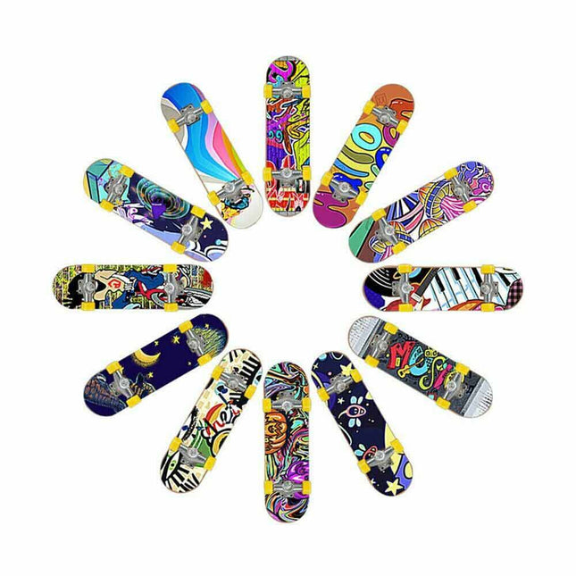DIY Tech Deck Complete Fingerboard Mini Skate Set Toy Gift