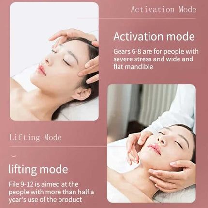 V-Face Shape Massager LED Photon Therapy: Skin Neck Lift, Slim Double-Chin Removal