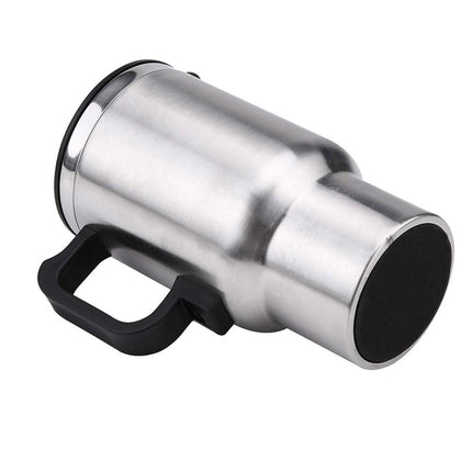 12V Car Heating Kettle Stainless Steel Electric Coffee Tea Mug Pot Bottle