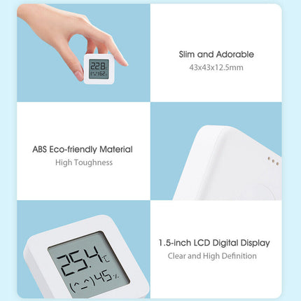 1PCS Xiaomi Bluetooth Thermometer 2 Wireless Smart Digital Hygrometer