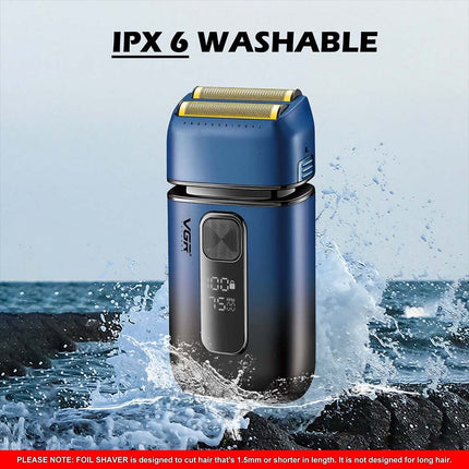Electric Foil Shaver for Men, Cordless Waterproof Shaving Machine Skin Fade