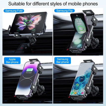 Wireless Car Charger for Fold 5/6/4, Fast Charging Dashboard Mount