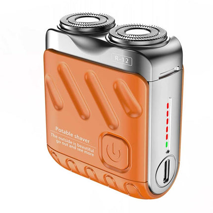 Ultra Clean Washable Double Head Electric Shaver Mini for Men Beard