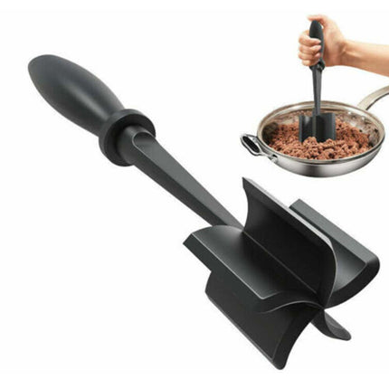 Heat Resistant Meat Chopper Masher for Ground Beef & Hamburger