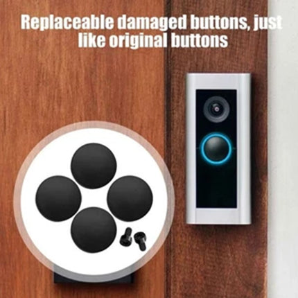 4 Pack Doorbell Button Replacement Compatible with Smart Doorbell