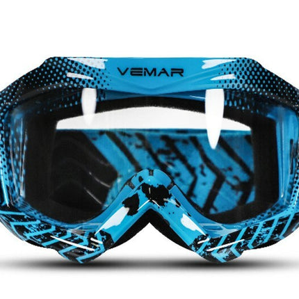 Motocross Goggles for Kids, Dirt Bike Motorbike Ski Helmet Glasses