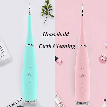 Portable Electric Dental Scaler Tool for Plaque, Tartar & Stains