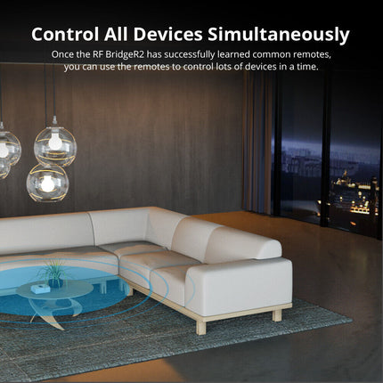 SONOFF RF Wireless Bridge R2 433MHz Gateway, Smart Remote Controller
