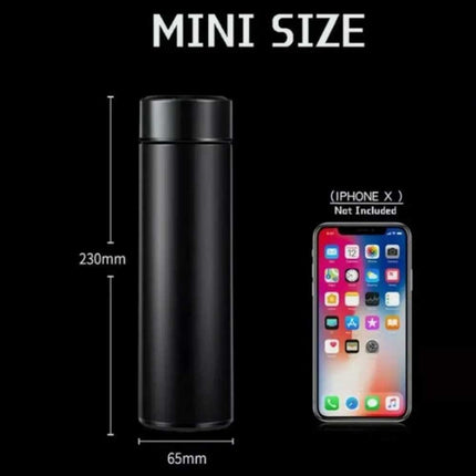 LED Display Smart Mug 500ml Stainless Steel Vacuum Insulated Thermos Bottle