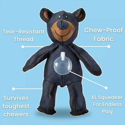 2026 Unbreaka Mighty Bear Pet Toy – Indestructible Tough Dog Squeaky