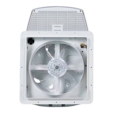 355mm Roof Hatch Skylight with Fan, White Lid & Remote Control