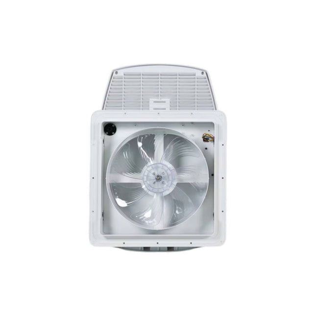 355mm Roof Hatch Skylight with Fan, White Lid & Remote Control