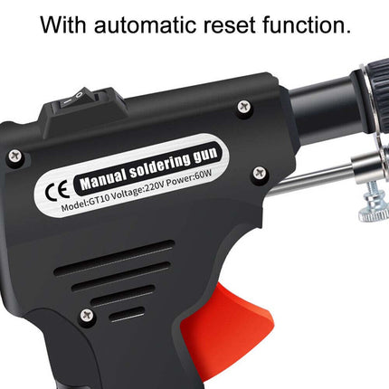60W Soldering Station Kit 5 Piece Electric Iron Gun Solder Tin Tool Set