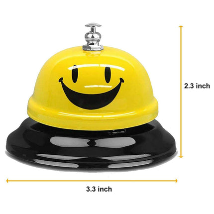 Smiley Face Steel Call Bell – Reception Desk Restaurant Hotel Kitchen Service