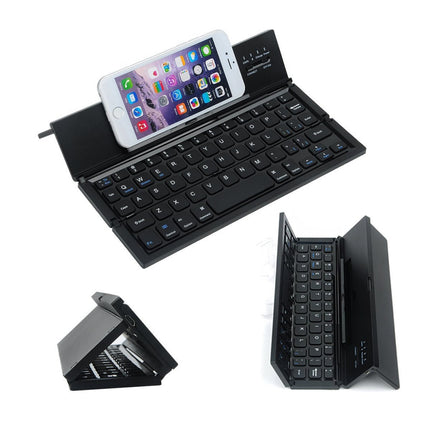 Portable Foldable BT Keyboard for Tablets, Laptops & Smartphones