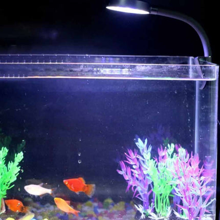 LED 5W Aquarium Light Fish Tank Plants Grow Light Clip On Lamp