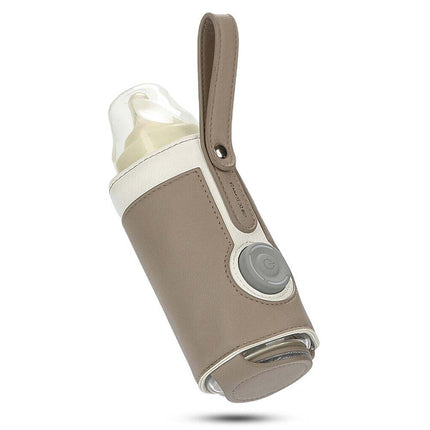 Portable Adjustable USB Milk Warmer Travel Bottle Pouch Bag Heater