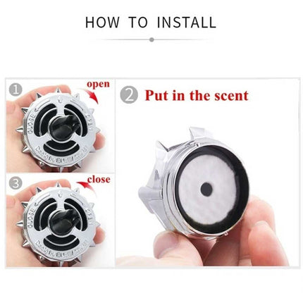 Car Air Freshener Bulldog Ornament Vehicle Interior Scent Diffuser