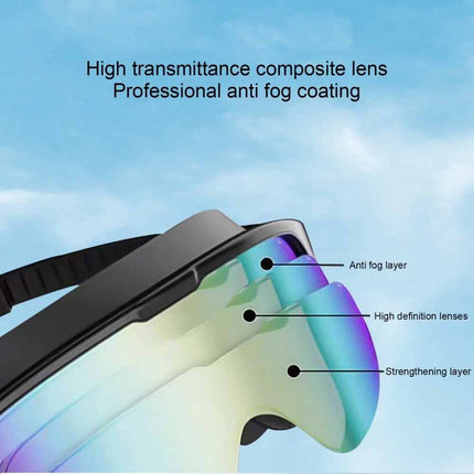 Adjustable Kids Anti-Fog Swimming Goggles for Boys Girls Black
