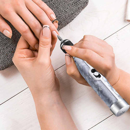 Nail Grinder for Human Toenails Cordless 4 Speeds Sander for Thick Nails