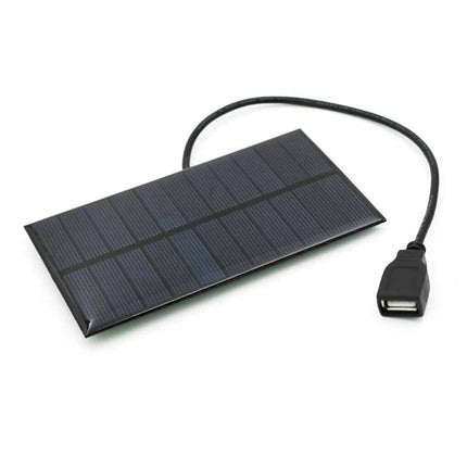 Solar Power Bank USB Outdoor Camping Hiking Phone Camera Charger