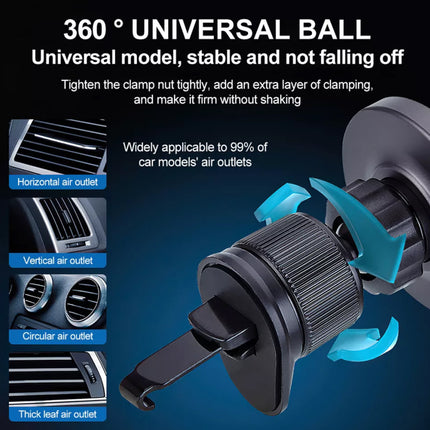 Magnetic Wireless Car Charger Mount Holder for iPhone 15 Phone Charging Stand