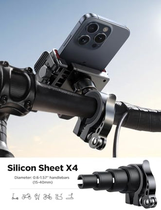 JOYROOM Bike Phone Holder, Handlebar Mount for iPhone Samsung 4.7–7"