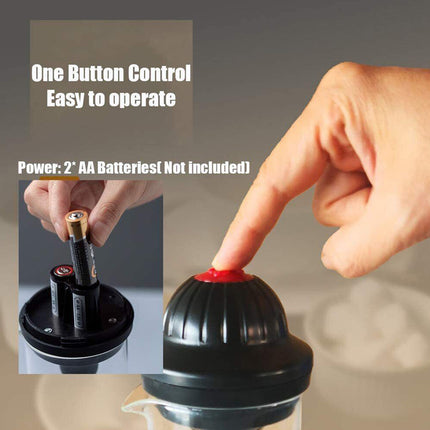 Electric Handheld Milk Frother Coffee Whisk Automatic Kitchen Mixer Jug