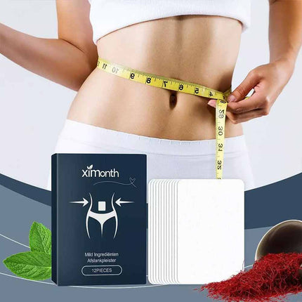 12pcs Slimming Patch Slim Belly Burn Abdomen Weight Loss Fat Burning Pads