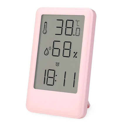 Multi-Function Digital Alarm Clock with Indoor Thermometer Hygrometer