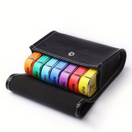 28 Grid 7 Day Weekly Pill Box Tablet Organizer Storage Case