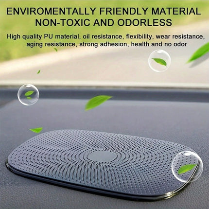 Anti-Slip Dashboard Mat for Car – Sticky Rubber Pad Holds Phone GPS Keys