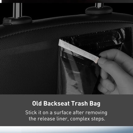 Baseus Car Trash Can Litter Bag Garbage Waste Bin Lid Organizer