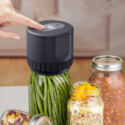 Electric Vacuum Sealer Kit for Mason Jars, Automatic Lids Sealer